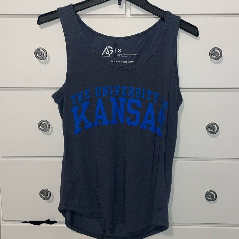 University of Kansas Athletic Tank Top